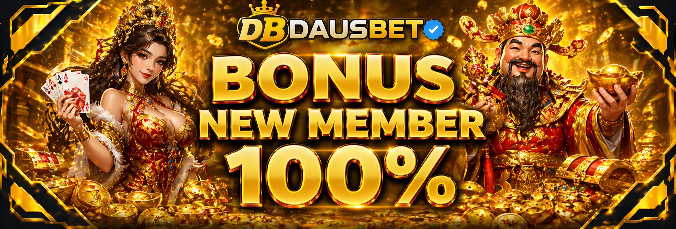 Bonus New Member 100%